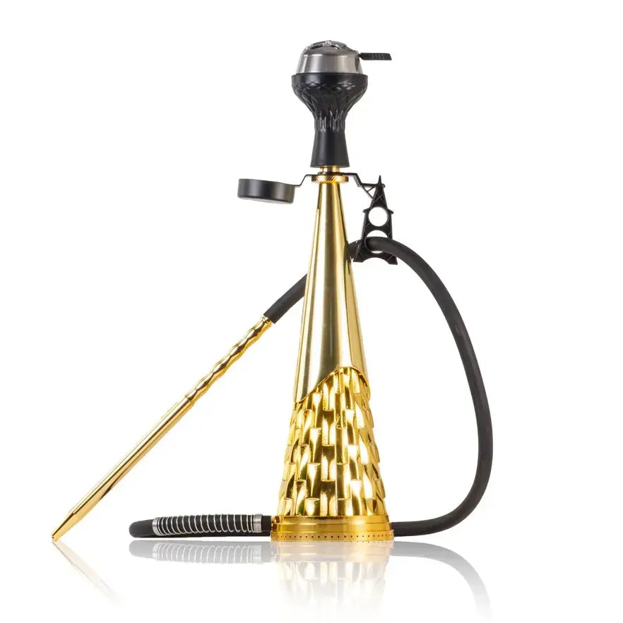 Imperial Pyramid Hookah - Gold