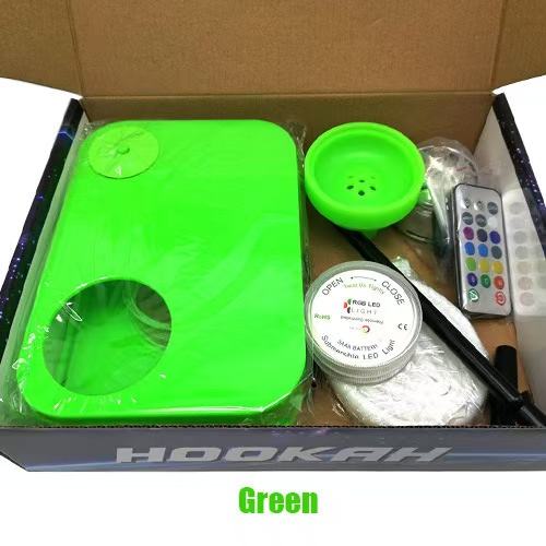 Dejavuu Aqua Cube LED Car Hookah Set