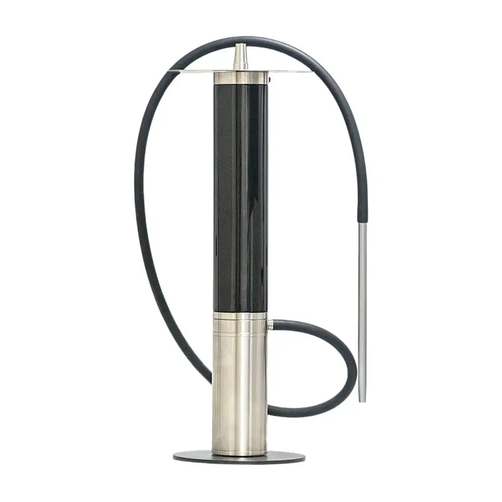 Piller Hookah with Moving Screen - Black