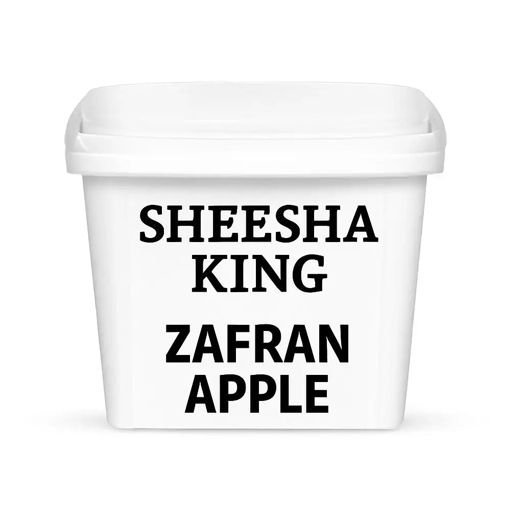 Sheesha King Zafran Apple Hookah Flavor - 1KG Bucket