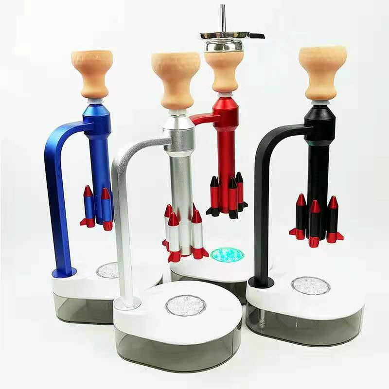 Dejavuu Rocket Hookah Black Color