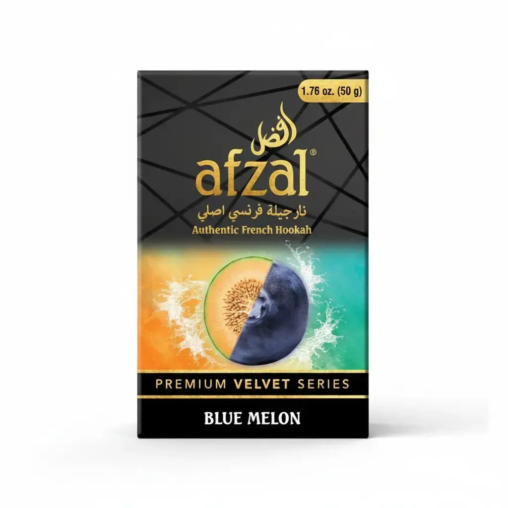 Afzal Blue Melon Hookah Flavour 50g Premium Velvet Series