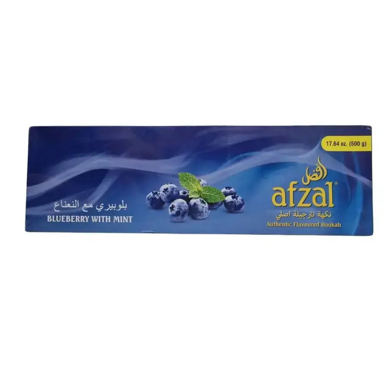 Afzal Blueberry With Mint, Afzal Blueberry With Mint 500g, Afzal hookah flavour, Blueberry Mint hookah flavour, blueberry hookah flavour, mint hookah flavour, Afzal flavours India, Indian hookah flavour, Afzal 500g hookah flavour