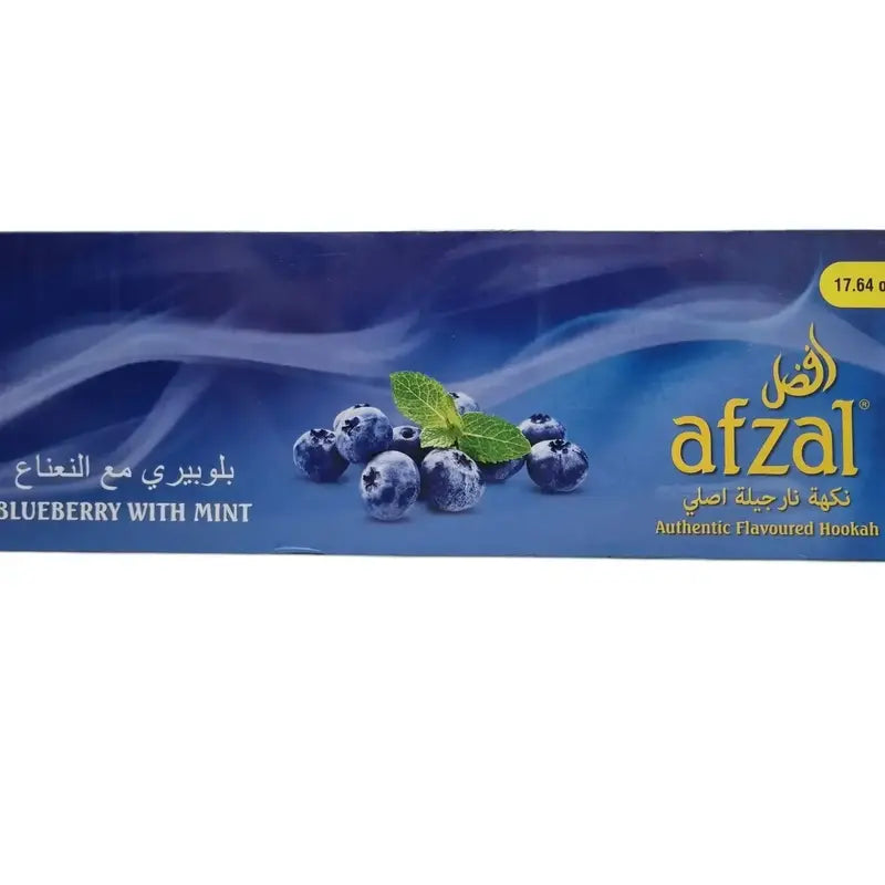Afzal Blueberry With Mint, Afzal Blueberry With Mint 500g, Afzal hookah flavour, Blueberry Mint hookah flavour, blueberry hookah flavour, mint hookah flavour, Afzal flavours India, Indian hookah flavour, Afzal 500g hookah flavour