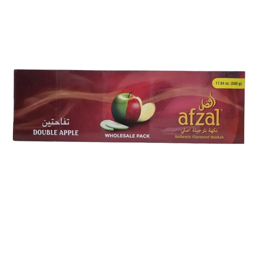 Afzal Double Apple, Afzal Double Apple Hookah Flavor, Afzal Double Apple 500g, Double Apple Hookah Flavor 500g, Afzal Shisha Flavor, Double Apple Shisha Flavor, Classic Hookah Flavor