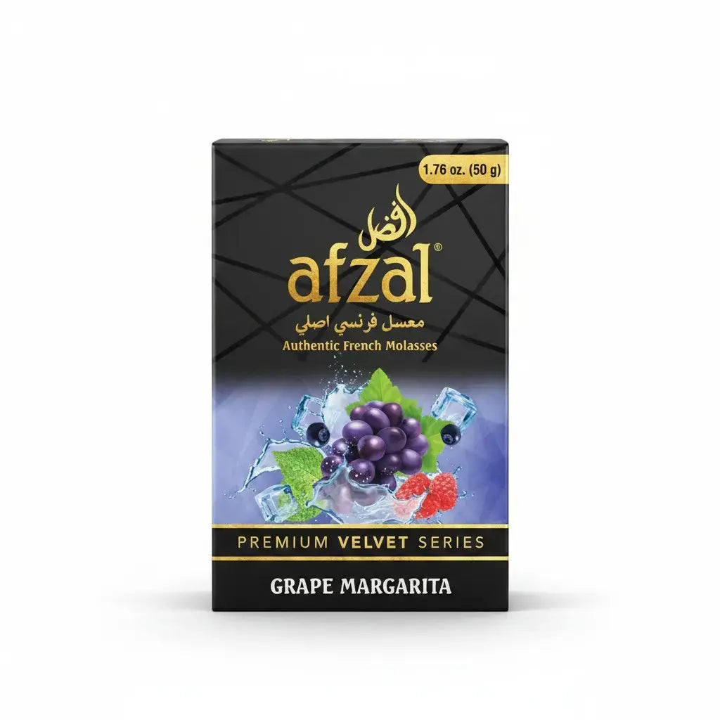 Afzal Grape Margarita Hookah Flavour 50g Premium Velvet Series