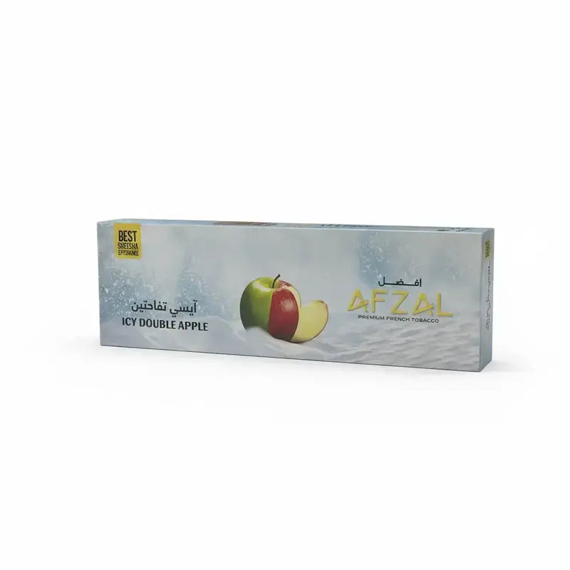 Afzal Icy Double Apple, Afzal Icy Double Apple 500g, Afzal hookah flavour, Icy Double Apple hookah flavour, double apple hookah flavour, apple hookah flavour, Afzal flavours India, Indian hookah flavour, Afzal 500g hookah flavour