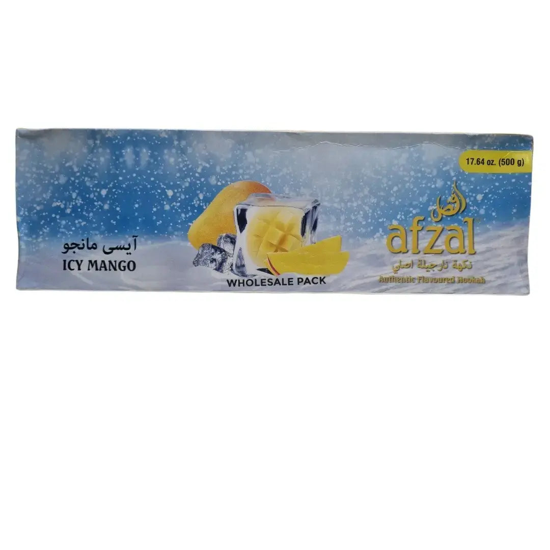 Afzal Icy Mango, Afzal Icy Mango Hookah Flavor, Afzal Icy Mango 500g, Icy Mango Hookah Flavor 500g, Afzal Shisha Flavor, Mango Hookah Flavor, Icy Mango Shisha Flavor, Mango Mint Hookah Flavor