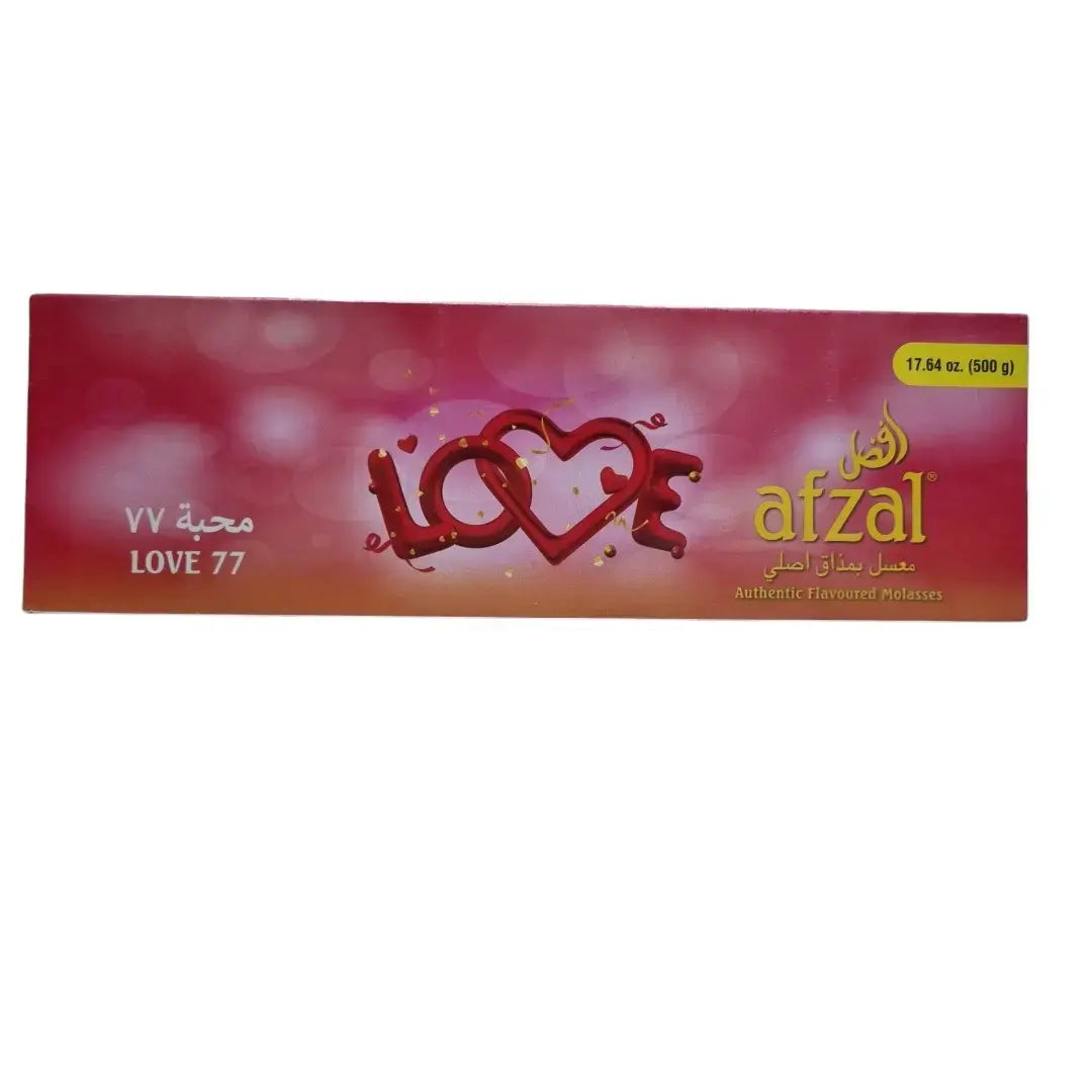 Afzal Love 77, Afzal Love 77 Hookah Flavor, Afzal Love 77 500g, Love 77 Hookah Flavor 500g, Afzal Shisha Flavor, Fruity Hookah Flavor, Sweet Hookah Flavor
