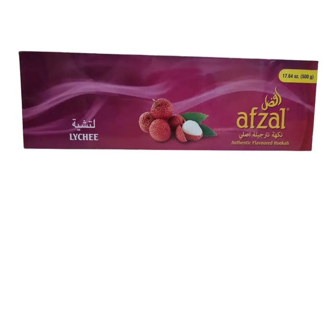 Afzal Lychee, Afzal Lychee Hookah Flavor, Afzal Lychee 500g, Lychee Hookah Flavor 500g, Afzal Shisha Flavor, Lychee Shisha Flavor, Fruity Hookah Flavor, Sweet Hookah Flavor