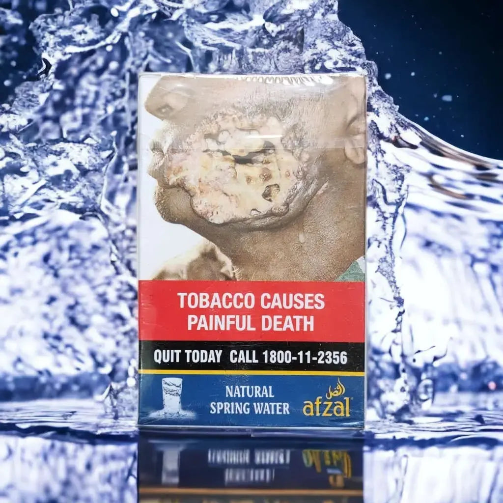 Afzal Natural Spring Water, Afzal Natural Spring Water Hookah Flavour, Natural Spring Water Hookah Flavour 50g, Afzal Hookah Flavour, Spring Water Flavour, Buy Hookah Flavour Online