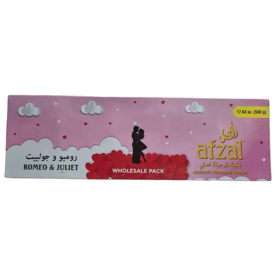 Afzal Romeo & Juliet 500g, Afzal Romeo Juliet Hookah Flavour, Romeo & Juliet Hookah Flavour 500g, Afzal Hookah Flavour, Afzal Shisha Flavour