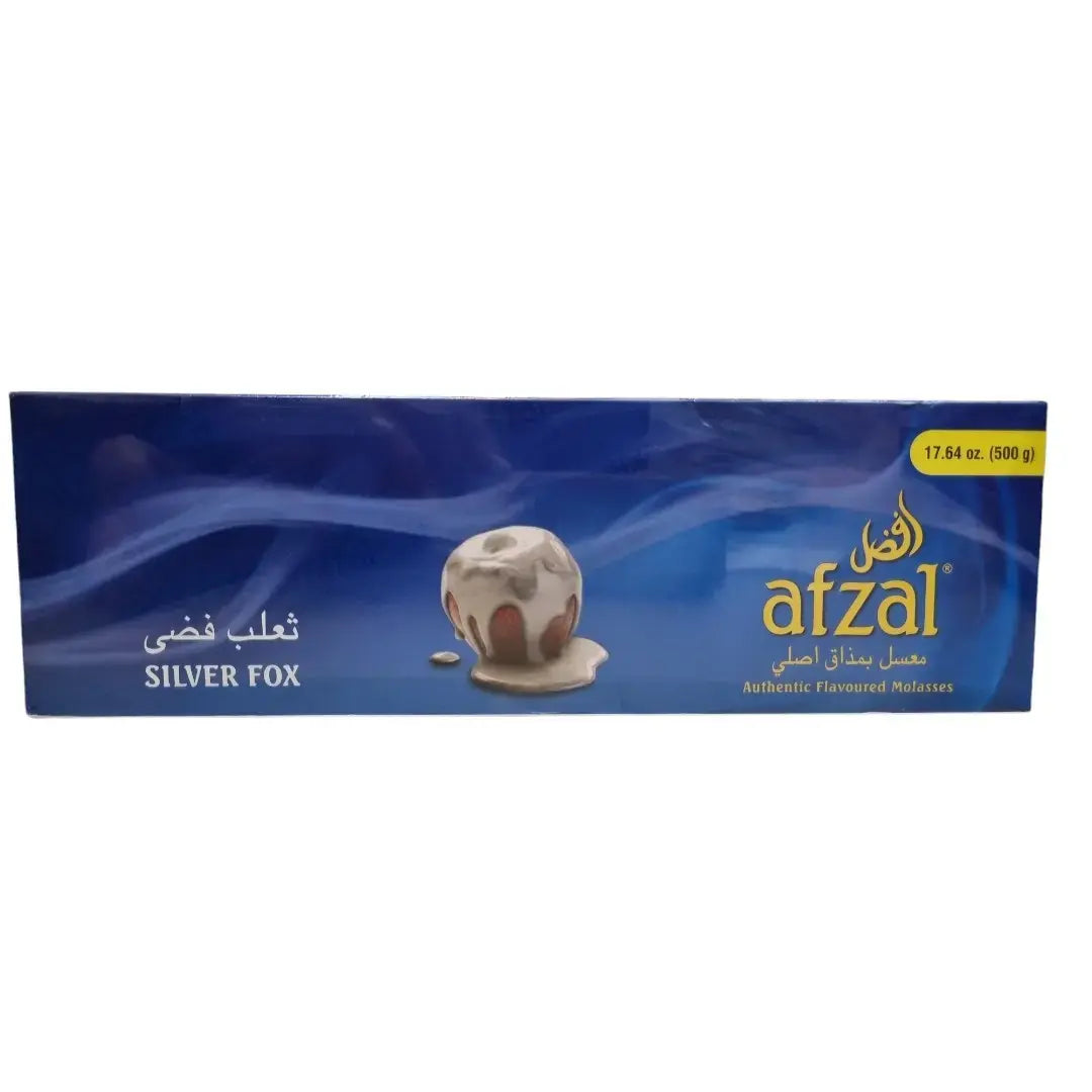 Afzal Silver Fox 500g, Afzal Silver Fox Hookah Flavour, Silver Fox Shisha Flavour, Afzal Hookah Flavour 500g, Buy Afzal Silver Fox Online