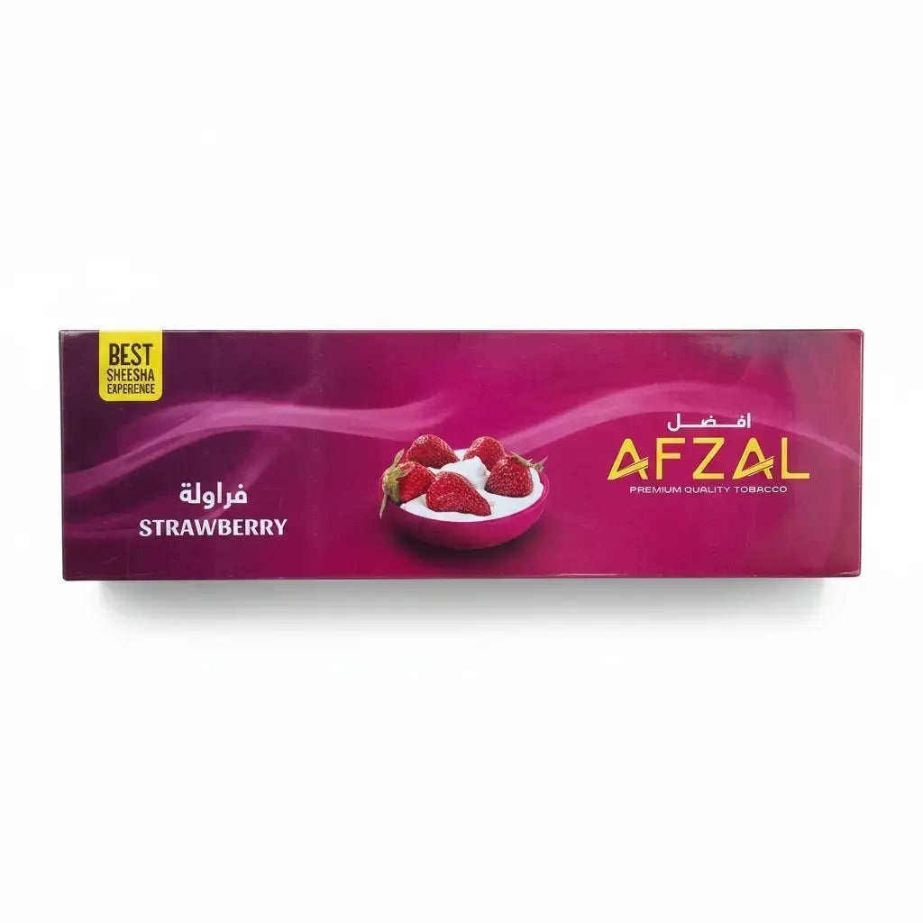 Afzal Strawberry 500g, Afzal Strawberry Hookah Flavour, Strawberry Shisha Flavour, Afzal Hookah Flavour 500g, Buy Afzal Strawberry Online