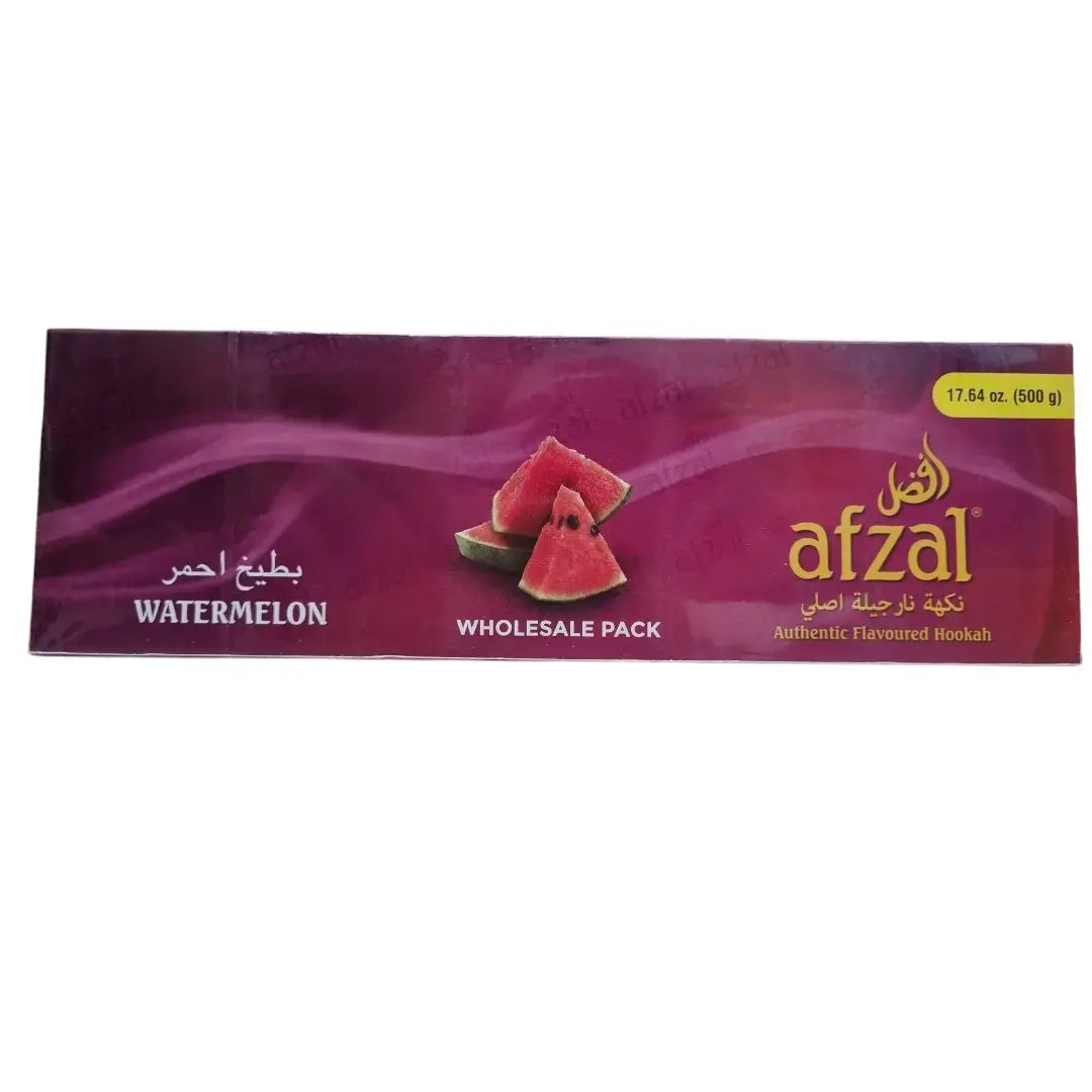 Afzal Watermelon 500g, Afzal Watermelon Hookah Flavour, Watermelon Shisha Flavour, Afzal Hookah Flavour 500g, Buy Afzal Watermelon Online