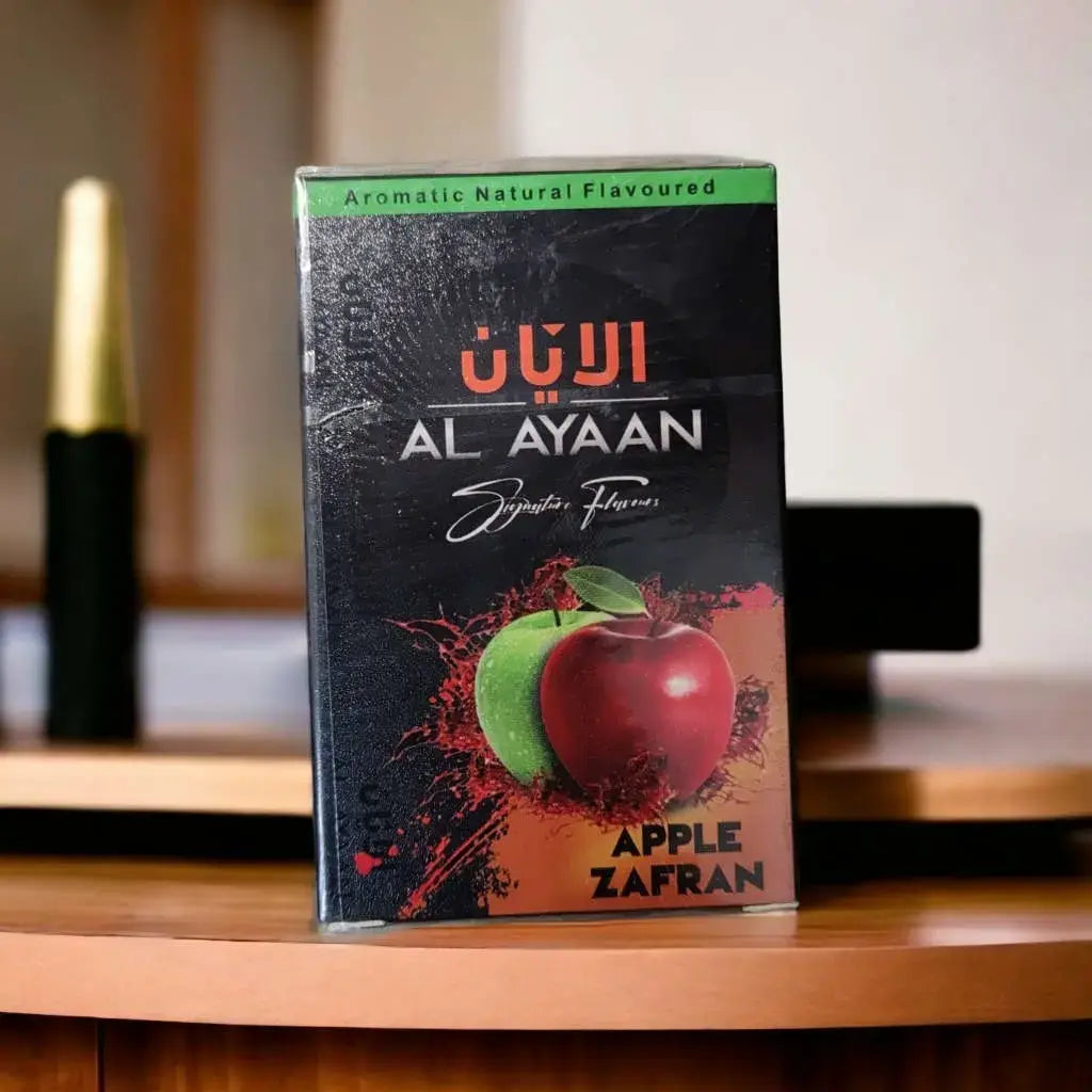 Al Ayaan Apple Zaffran Hookah Flavour 50g – Premium Sheesha Molasses