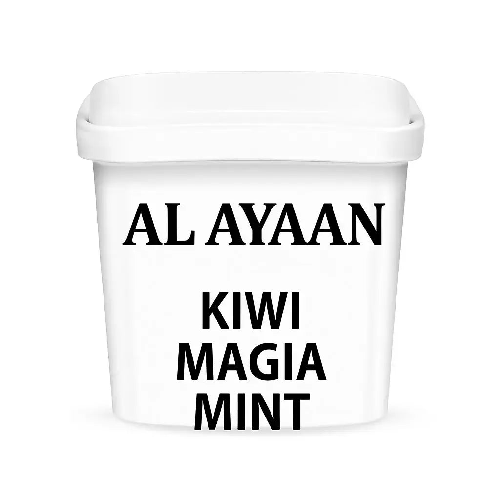 Al Ayaan Kiwi Magia Mint, Al Ayaan Kiwi Magia Mint Hookah Flavour, Kiwi Magia Mint Hookah Flavour 1kg, Al Ayaan Hookah Flavour, Kiwi Mint Flavour, Buy Hookah Flavour Online