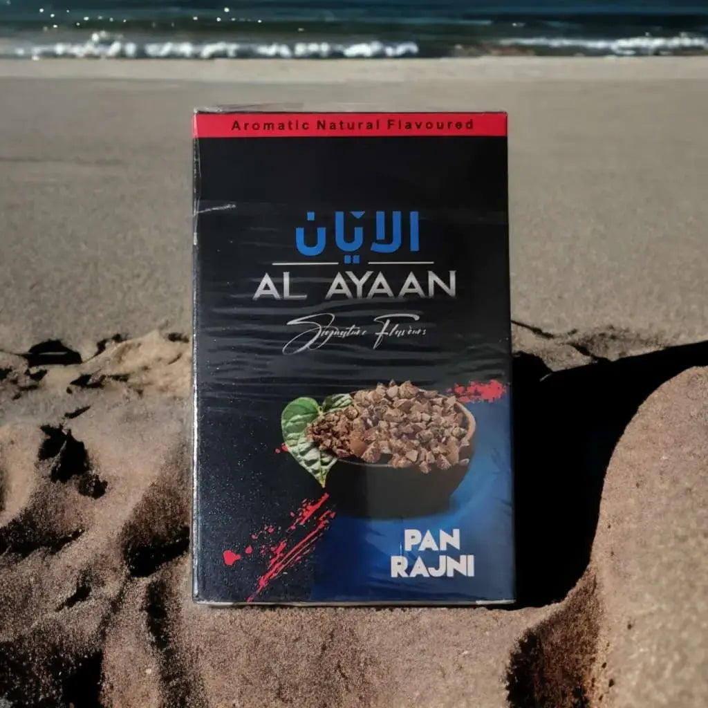 Al Ayaan Pan Rajni, Al Ayaan Pan Rajni 50g, Pan Rajni Hookah Flavour, Pan Rajni Shisha Flavour, Al Ayaan Hookah Flavour, Buy Pan Rajni Hookah Flavour Online
