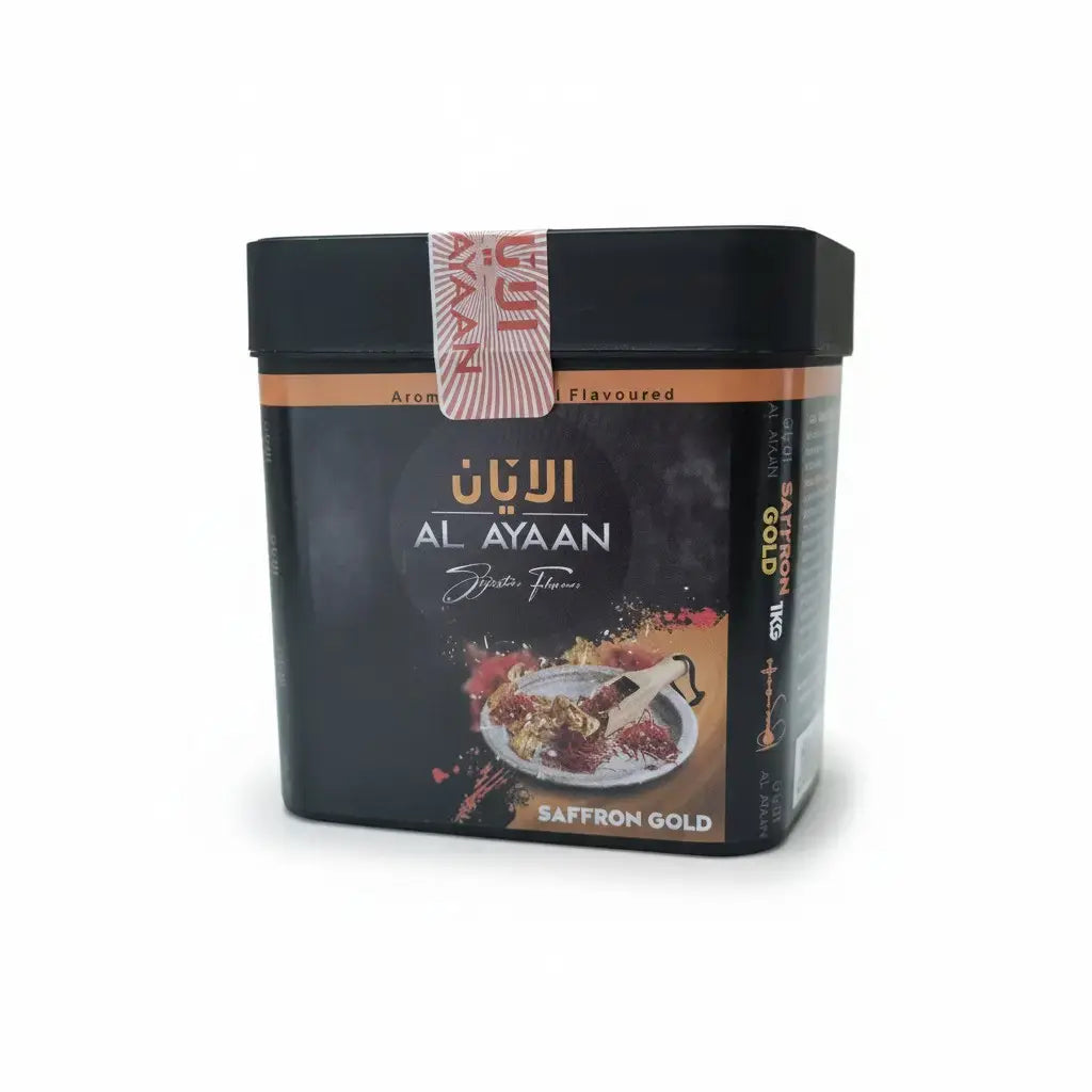 Al Ayaan Saffron Gold Premium Hookah Flavour 1kg Pack