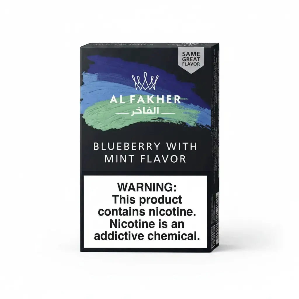 Al Fakher Blueberry With Mint Hookah Flavour 50g