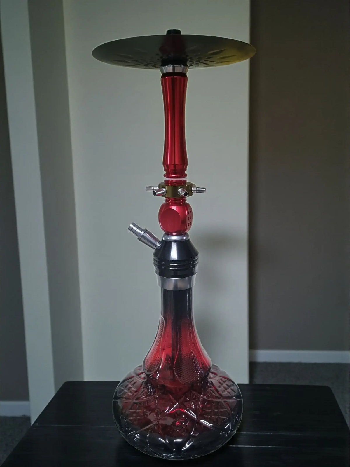 Blood Moon Russian Hookah, 24 Inch Russian Hookah, Red Hookah, Russian Hookah Online, Premium Hookah, 24 Inch Hookah India, Red Glass Hookah