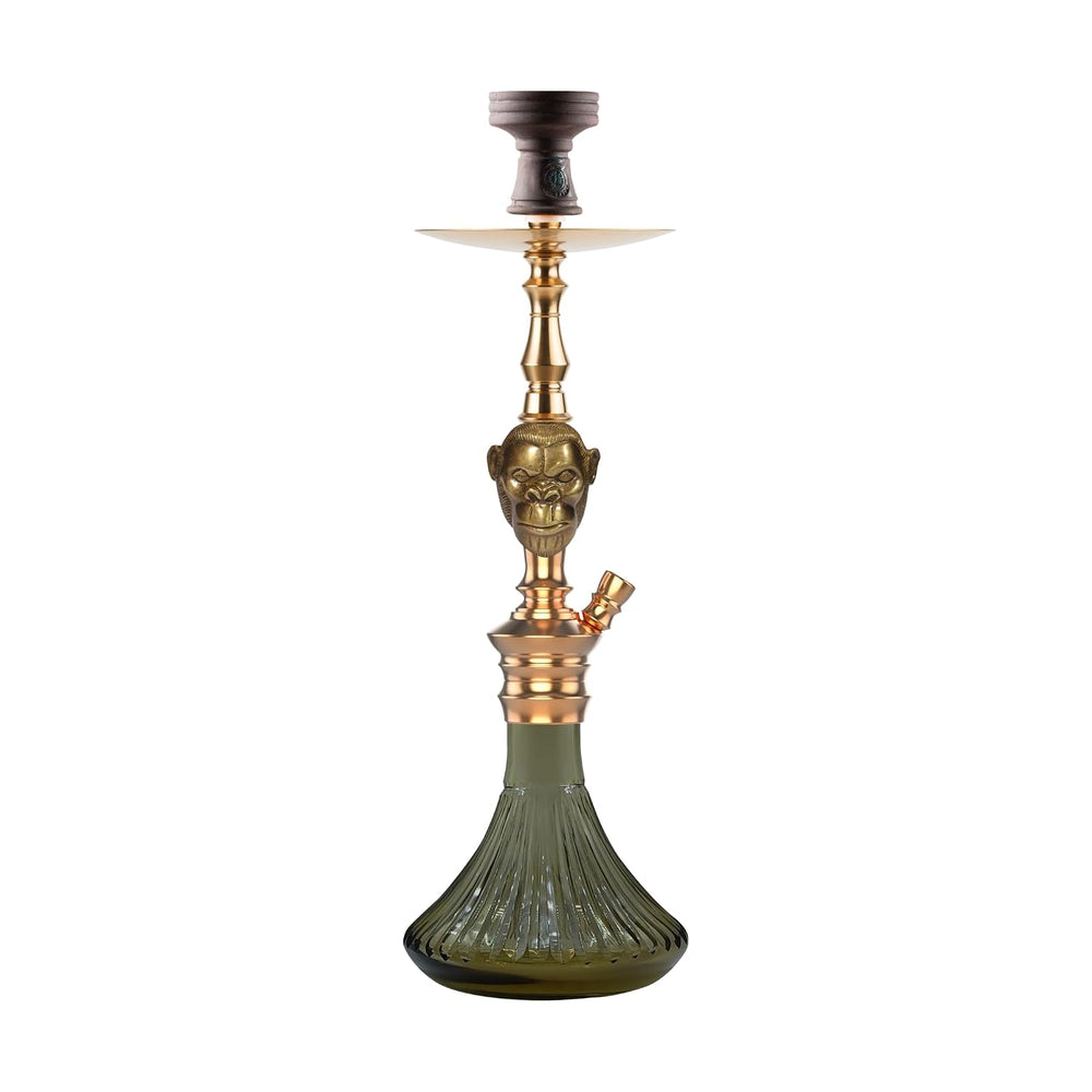 COCOYAYA Kong Hookah, COCOYAYA Bohemian Hookah, COCOYAYA Gold Hookah, Kong Hookah Gold, Bohemian Series Hookah, Designer Hookah, 19.5 Inch Hookah, Gold Stainless Steel Hookah, Hookah with Adjustable Diffuser, X Function Hookah, Premium Hookah, Buy COCOYAYA Hookah Online