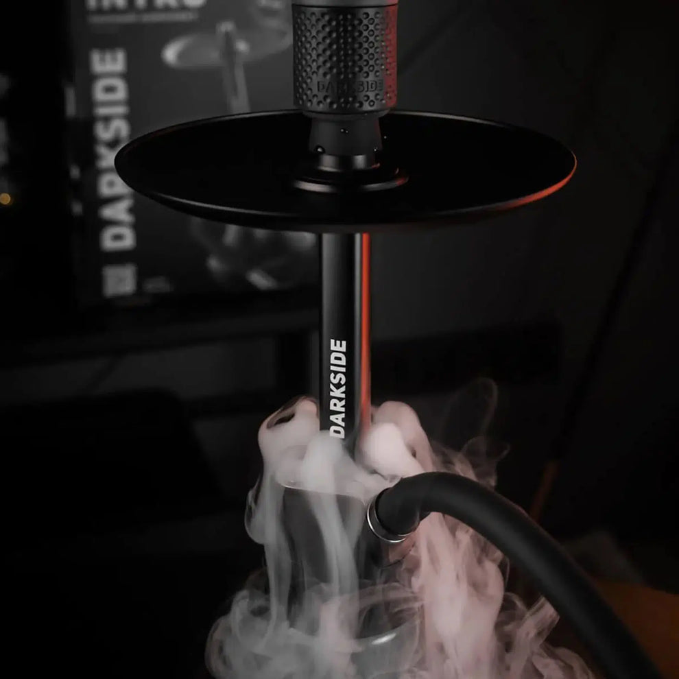 Darkside Intro Hookah, Darkside Hookah, Darkside Intro Hookah India, Darkside Hookah India, 41 cm Hookah, Black Hookah, Russian Hookah, Premium Hookah, Compact Hookah, Buy Darkside Hookah Online