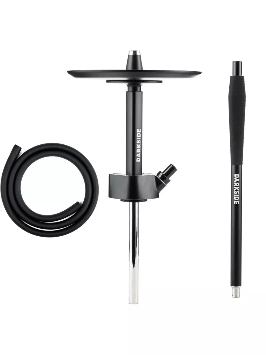 Darkside Intro Hookah, Darkside Hookah, Darkside Intro Hookah India, Darkside Hookah India, 41 cm Hookah, Black Hookah, Russian Hookah, Premium Hookah, Compact Hookah, Buy Darkside Hookah Online
