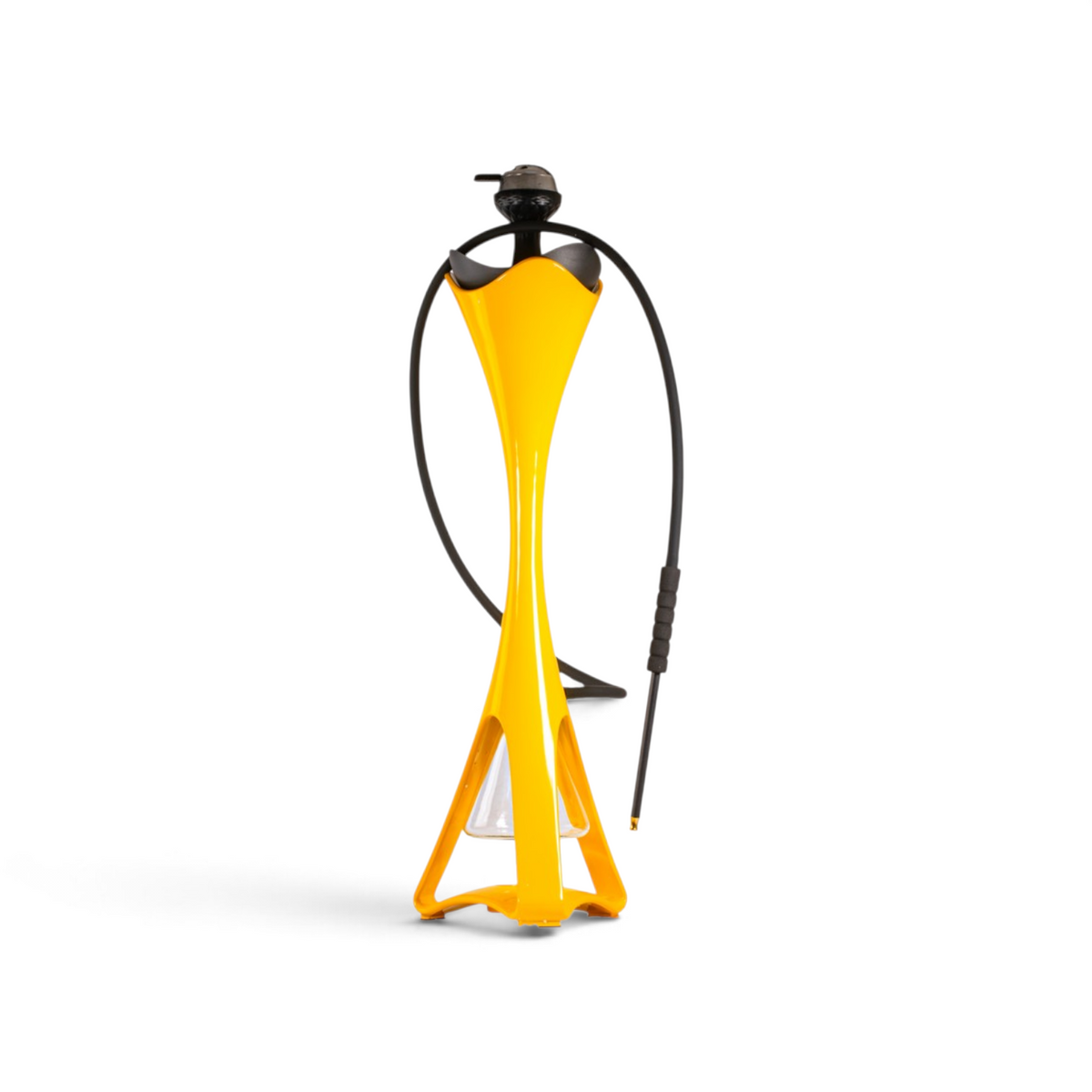 Dejavuu Ferry Hookah, Ferry Hookah Yellow, yellow hookah, 34 inch hookah, LED hookah, hookah with LED light, premium hookah, glass base hookah, silicone hookah, hookah with HMD, Dejavuu hookah, buy hookah online India