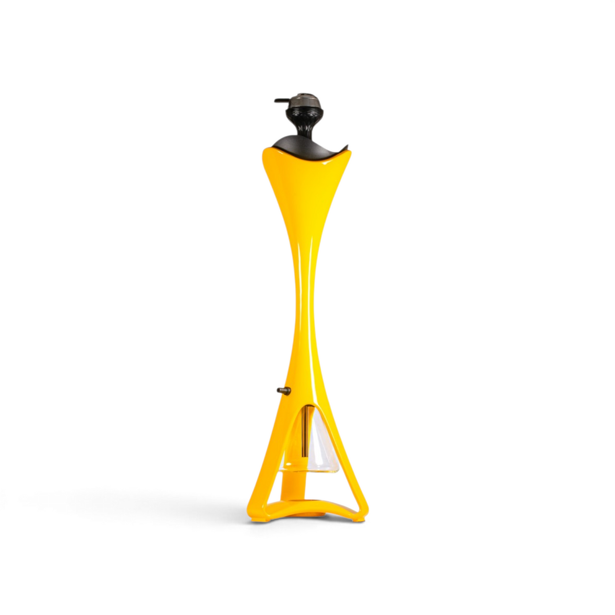 Dejavuu Ferry Hookah, Ferry Hookah Yellow, yellow hookah, 34 inch hookah, LED hookah, hookah with LED light, premium hookah, glass base hookah, silicone hookah, hookah with HMD, Dejavuu hookah, buy hookah online India