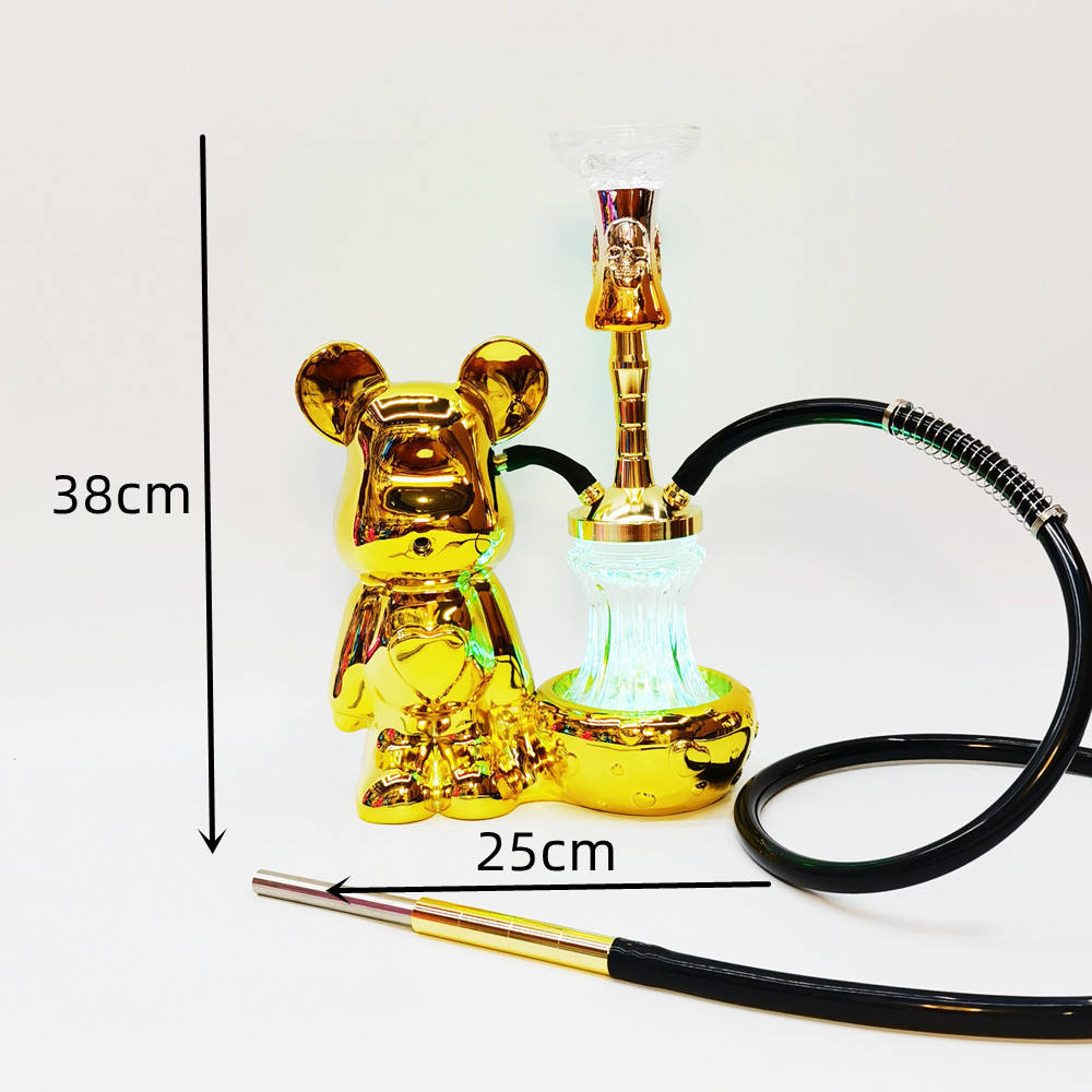 Gloomys Teddy Bear LED Shisha Hookah