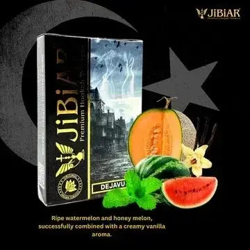 Jibiar Dejavu hookah flavour 50g, Jibiar Dejavu flavour, watermelon honey melon hookah flavour, creamy vanilla hookah flavour, Jibiar hookah flavour, buy Jibiar Dejavu online