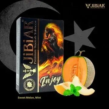 Jibiar Enjoy, Jibiar Enjoy 50g, Jibiar hookah flavour, Enjoy hookah flavour, melon mint hookah flavour, sweet melon hookah flavour, Jibiar flavour India