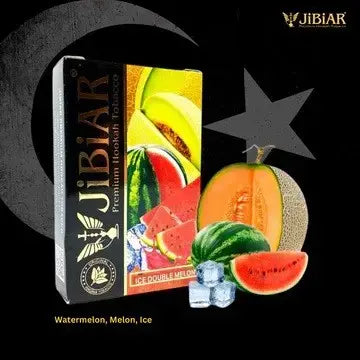 Jibiar Ice Double Melon Hookah Flavor, Jibiar Ice Double Melon 50g, Double Melon Hookah Flavor, Watermelon Melon Hookah Flavor, Jibiar Hookah Flavor, Turkish Hookah Flavor, Buy Jibiar Ice Double Melon Online