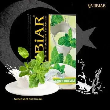 Jibiar Mint Cream, Jibiar hookah flavor, Mint Cream hookah flavor, mint cream shisha flavor, Jibiar 50g, Turkish hookah flavor, mint hookah flavor, buy Jibiar hookah flavor online