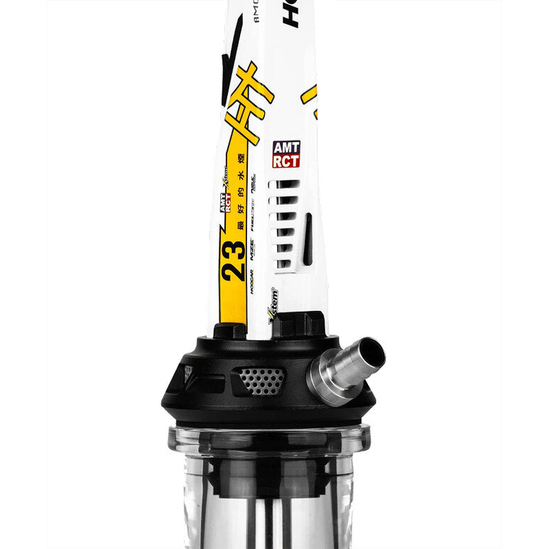 Moze Amotion Valve AM23 Hookah – White & Yellow