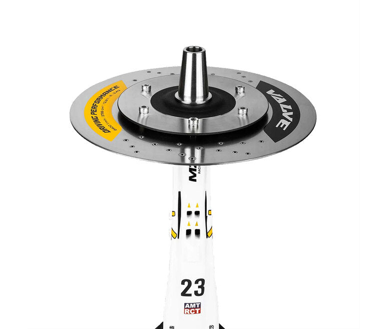 Moze Amotion Valve AM23 Hookah – White & Yellow