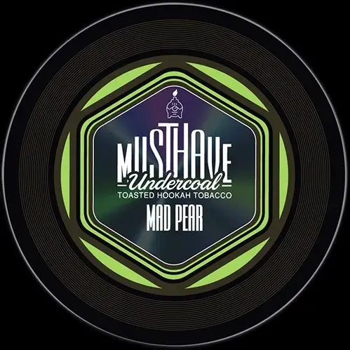 Musthave Mad Pear Hookah Flavour 125g, Musthave Mad Pear, Mad Pear Hookah Flavour, Musthave Hookah Tobacco, Musthave Shisha Flavour