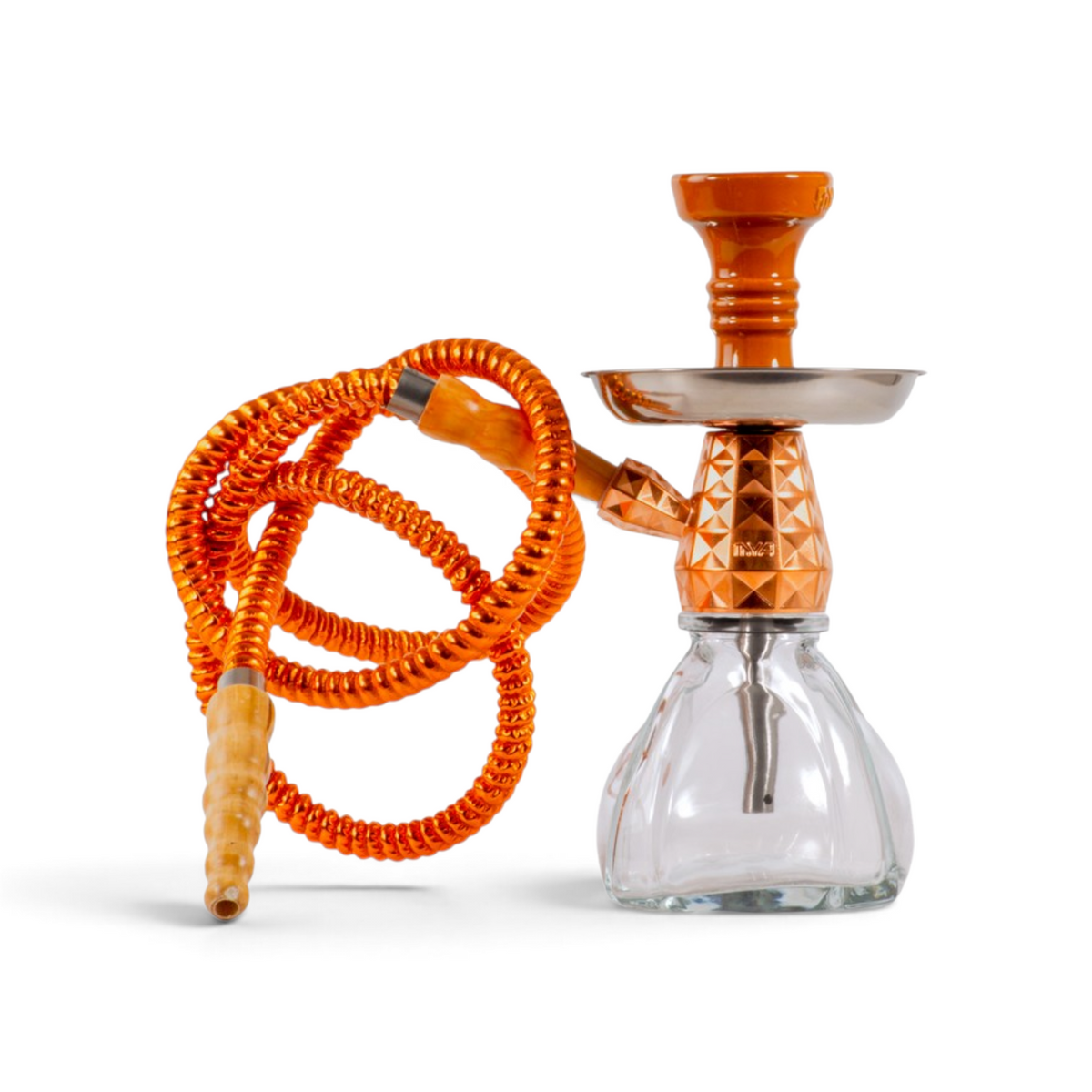 MYA Hayla Hookah Amber, MYA Hookah, MYA Hayla Hookah, Amber Hookah, MYA Hookah India, Compact Hookah, Small Hookah, Designer Hookah, Portable Hookah, MYA Shisha