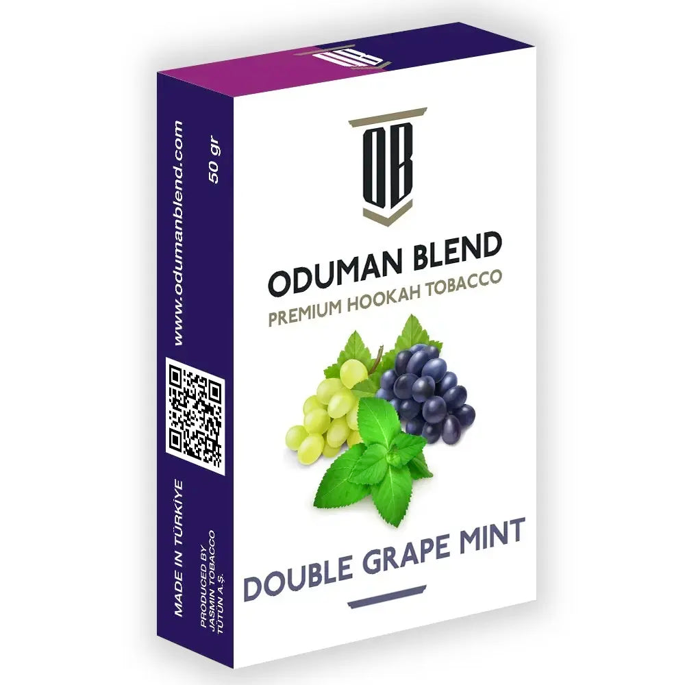 Oduman Blend Double Grape Mint 50g, Double Grape Mint Hookah Flavour, Oduman Double Grape Mint, Grape Mint Shisha Flavour, Oduman Blend Hookah Tobacco