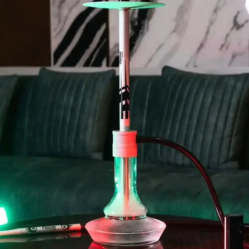 Oduman Smoke Drift 60 cm hookah with handmade glass base and drift print