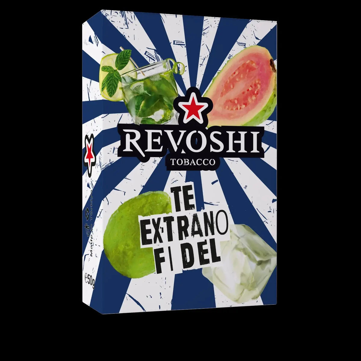 Revosh Te Extraño Fidel, Revosh Te Extraño Fidel Hookah Flavor, Te Extraño Fidel 50g, Te Extraño Fidel Hookah Flavor 50g, Revosh Hookah Flavor, Revosh Shisha Flavor, Watermelon Lime Mint Hookah Flavor