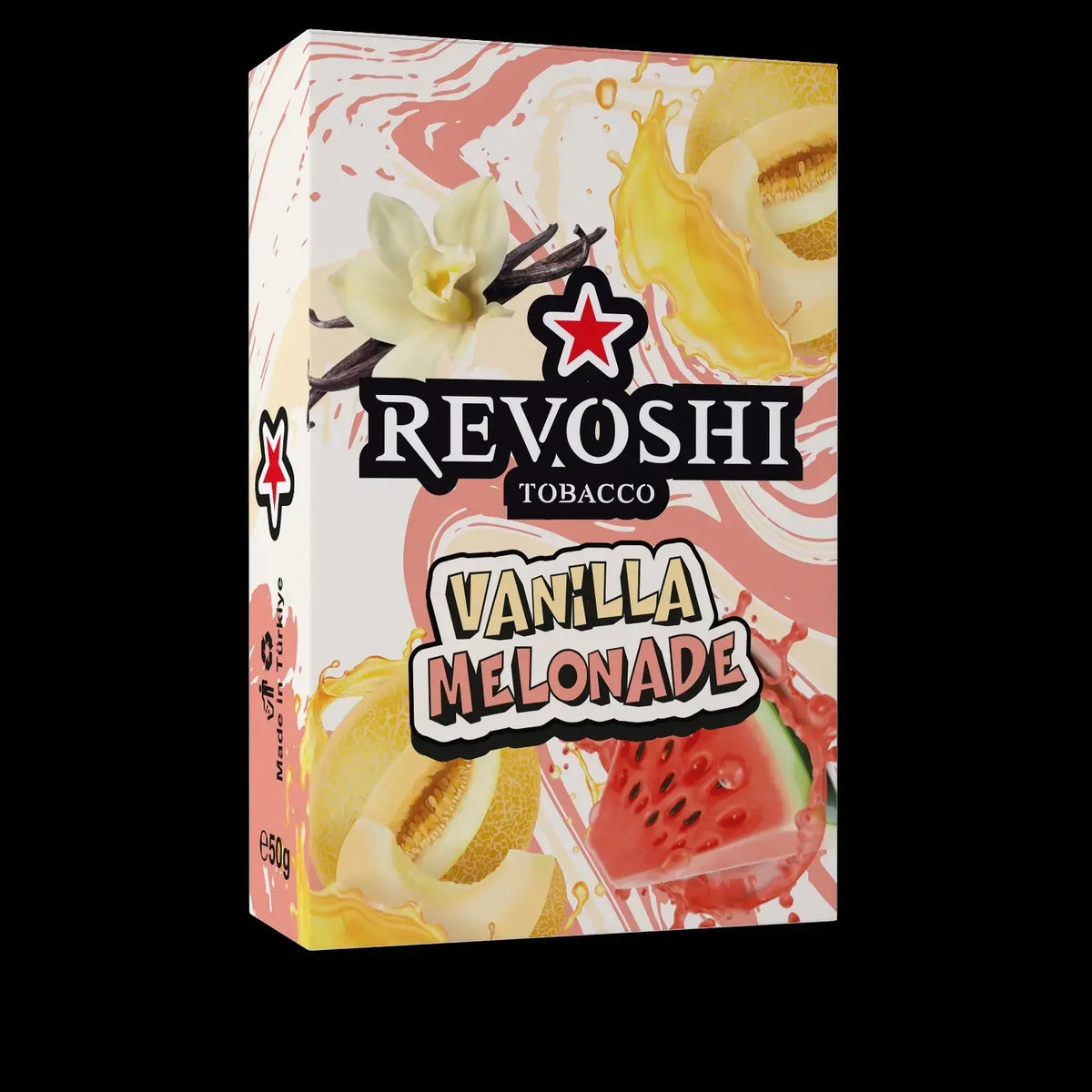 Revosh Vanilla Melonade, Revosh Vanilla Melonade Hookah Flavor, Vanilla Melonade 50g, Vanilla Melonade Hookah Flavor 50g, Revosh Hookah Flavor, Revosh Shisha Flavor, Vanilla Melon Hookah Flavor