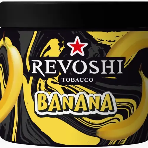 Revoshi Banana, Revoshi Banana Hookah Flavor, Revoshi Banana 250g, Banana Hookah Flavor 250g, Revoshi Tobacco Shisha Flavor, Banana Shisha Flavor, Sweet Banana Hookah Flavor