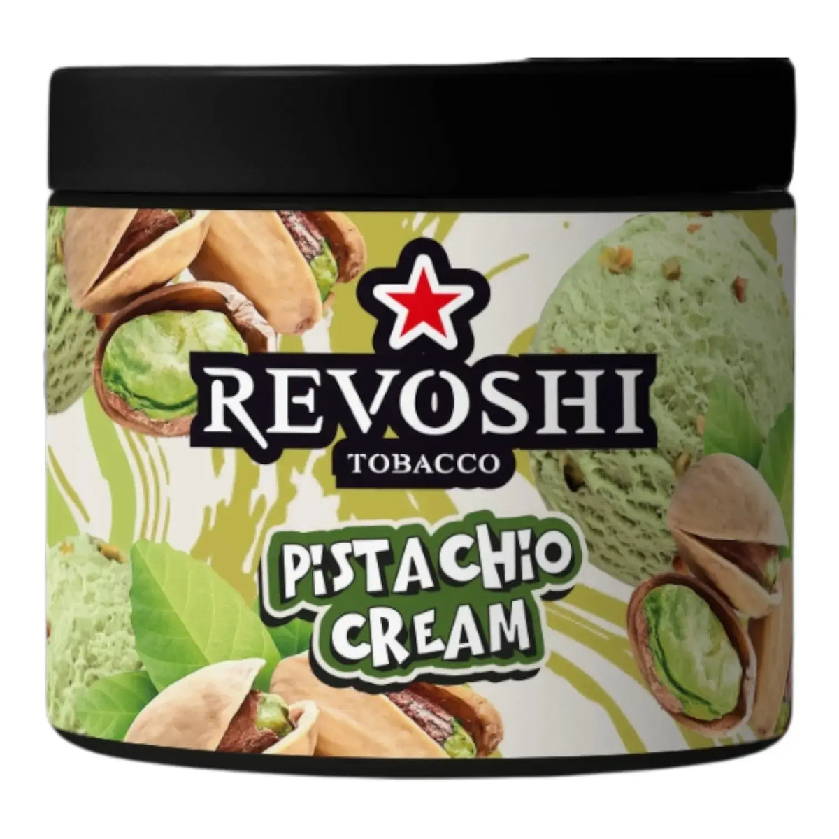 Revoshi Pistachio Cream, Revoshi Pistachio Cream Hookah Flavor, Revoshi Pistachio Cream 250g, Pistachio Cream Hookah Flavor 250g, Revoshi Tobacco Shisha Flavor, Pistachio Hookah Flavor, Creamy Hookah Flavor, Nutty Hookah Flavor