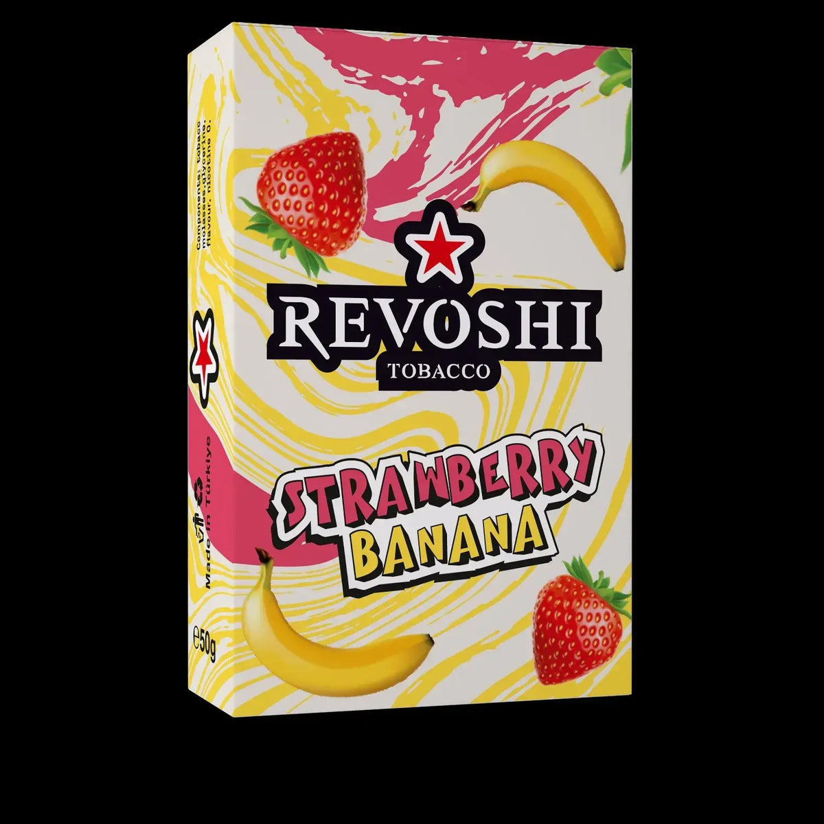 Revoshii Strawberry Banana, Revoshii Strawberry Banana Hookah Flavor, Revoshii Strawberry Banana 50g, Strawberry Banana Hookah Flavor 50g, Revoshii Shisha Flavor, Strawberry Hookah Flavor, Banana Hookah Flavor, Strawberry Banana Shisha Flavor, Revoshii Hookah Flavor