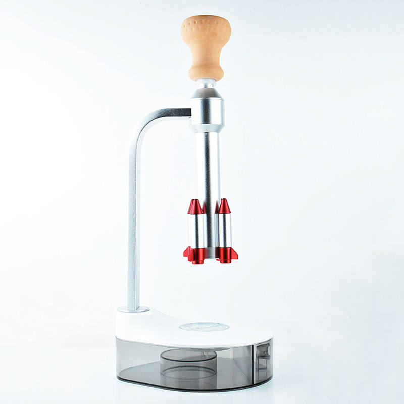Dejavuu Rocket Hookah Silver Color