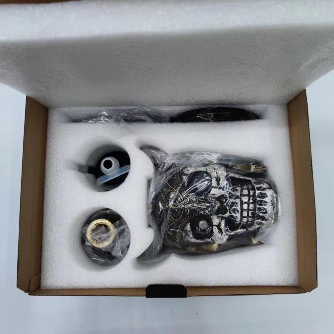 Viking Skull Hookah accessories and packaging
